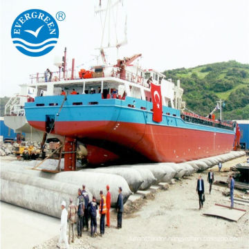 launching airbag for dhow dry dock rubber salvage ship airbag